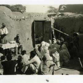 Service In A Country Village.