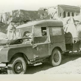 Rev. D.M. Riddle's Landrover.