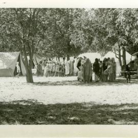 Gathering At A Village Campsite