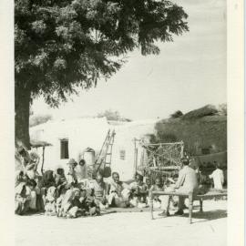 Service In A Country Village.