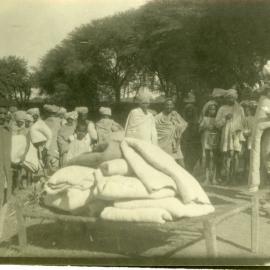 Distributing Quilts.