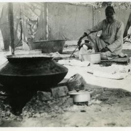 Cooking Tent At The Mela.