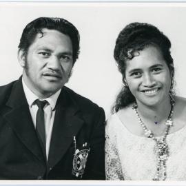 Rev. Tiakina and Mrs Ellen Manihera