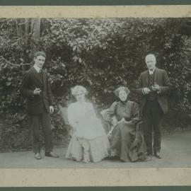 Rev. E. C. and Mrs E. J. Tennent and relatives