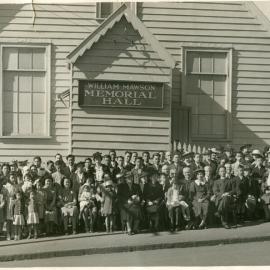 William Mawson Memorial Hall, Auckland.