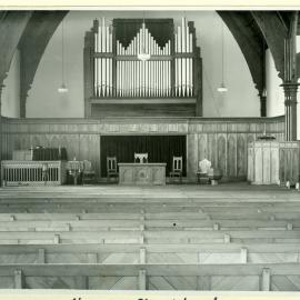 Interior of Knox Church, Christchurch