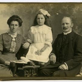 Rev. J. T. Burrows, Mrs I. Burrows and Rua