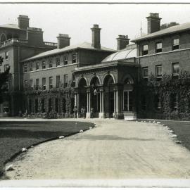 Main part of building in Summer