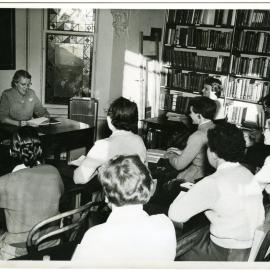Sister Helen Hercus teaching at Deaconess College