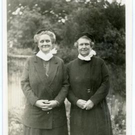 Sister Laura Reid and Charlotte Reid