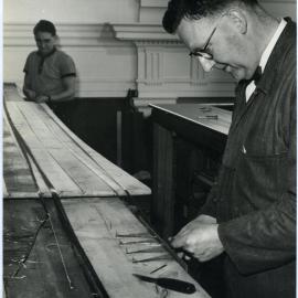 Installation of organ, St. Andrew's, Wellington