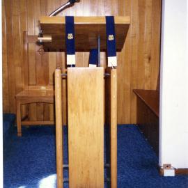 Church fitting in Wanganui East, St. James' Church