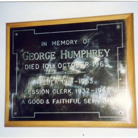 Church fitting in Wanganui East, St. James' Church