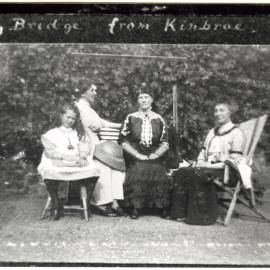 Family photograph at Tay Birdge from Kinbrac, 1912