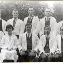 Resident Staff, group portrait