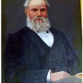 Painting of an unidentified man