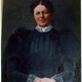 Painting of unidentified woman