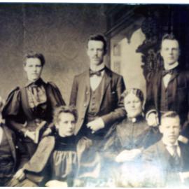 Charles Moore, Mary Moore and family
