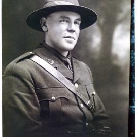 Stuart Alexander Moore in an Army uniform, portrait 