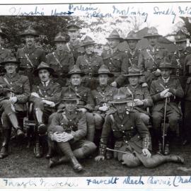 Soldiers in active service, 1918