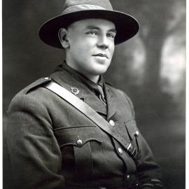 Stuart Alexander Moore in an Army uniform, portrait 