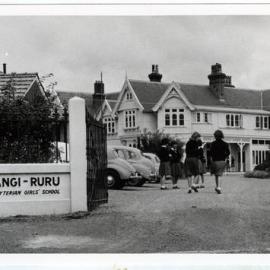 Front entrance to Rangi-Ruru Girls' School