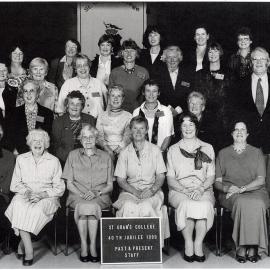 St. Oran's College 40th Jubilee past and present staff, 1999