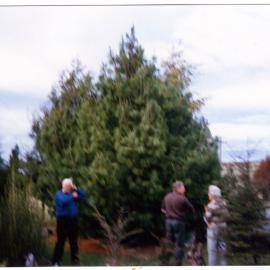 John and Jean Glazehood and Tony M, Te Anau, 1988