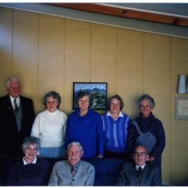 Group of identified men and women, Balclutha, 1988