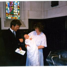 Baptism of Marcus Milne, 1988