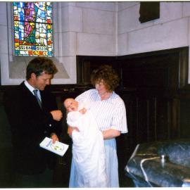 Baptism of Marcus Milne, 1988