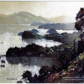 Paterson Inlet, Stewart Island, painting 