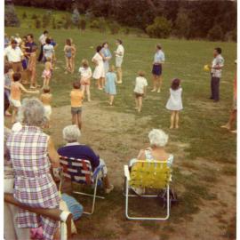 Church picnic at Te Puna Park , 1977