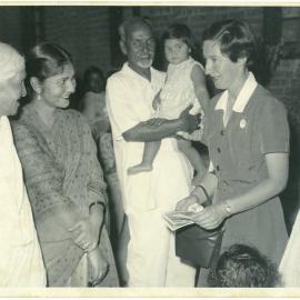 Doreen Riddell and friends