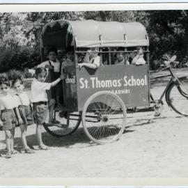 'School transport,' St. Thomas School, Jagadhri  