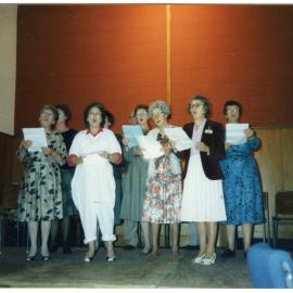 "Welcoming the Whimps," St. Enoch's Church, 1989