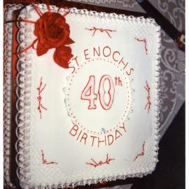 St. Enoch's Church 40th Birthday cake, 1991