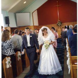 Wedding of Gary Samson and Gina Cooke, St. Enoch's Church