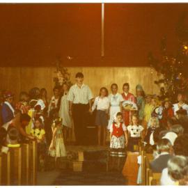 David Clark singing "When a Child is Born," St. Enoch's Church, 1990