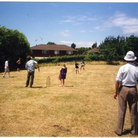 "Picnic Day," a game of cricket at the Kent-Brown Garden Party, 1992