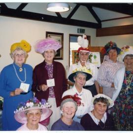 Association of Presbyterian Women Easter bonnets, St. Enoch's Church, 1992