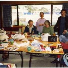 "Have a go," table, St. Enoch's Church, 1992