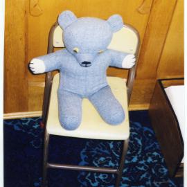 "One Bear," part of the Whimp family, St. Enoch's Church