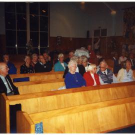 Congregation at St. Enoch's Church 