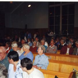 Congregation at St. Enoch's Church 