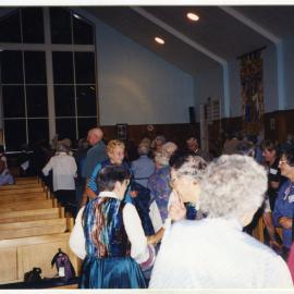 After the Israeli Dancers entertained St. Enoch's Church