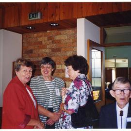 "Time for a chat," St. Enoch's Church