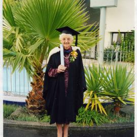 Doris McCorkindale graduating, St. Enoch's Church