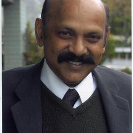 Doctor Silas Charles, portrait, 2004