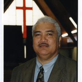 Reverend Doctor Tafatolu Filemoni, portrait, 2002